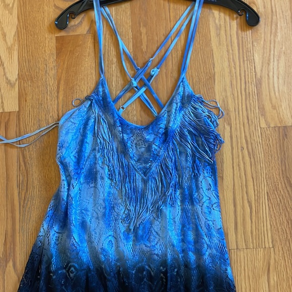 Fringe free people dress ombré size 10 and size 6 NWT - Picture 2 of 3